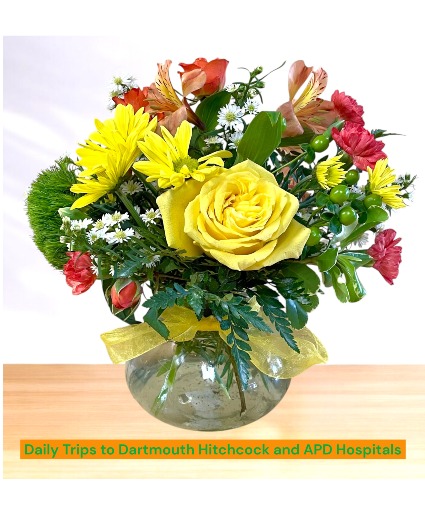 Citrus Smoothie Vase Arrangement