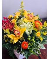 Autumn Sun Rustic Box 