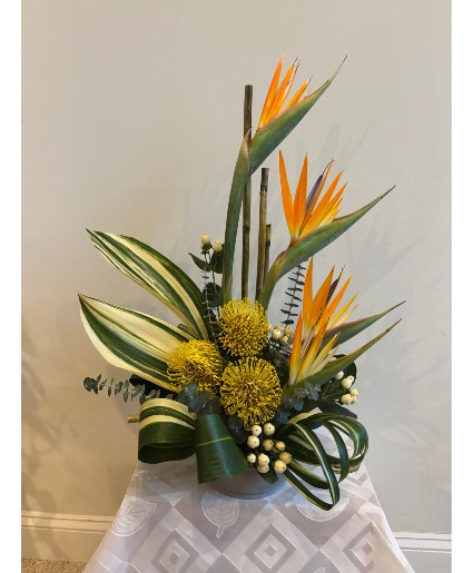 Citrus Tropic Foam Arrangment