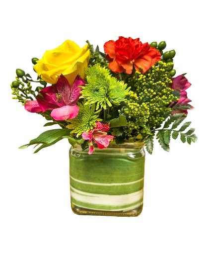 CITRUS VIBES Cube Vase