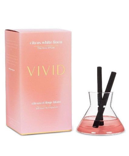 Citrus White Linen Modern Fragrance Diffuser