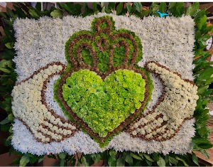 Claddagh memorial piece Special order