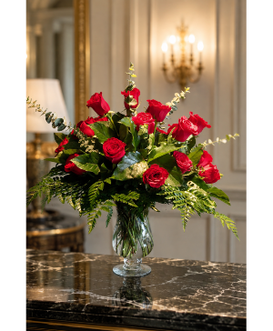 Classic 2 dozen red roses 