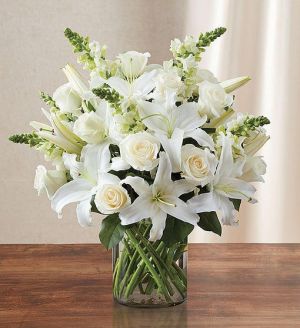 Classic All White Arrangement 