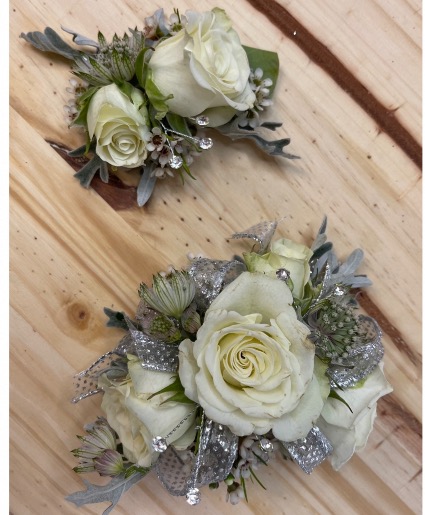 Classic Beauty Corsage & Boutinierre set Prom Flowers