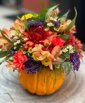 Classic ceramic pumpkin Fall