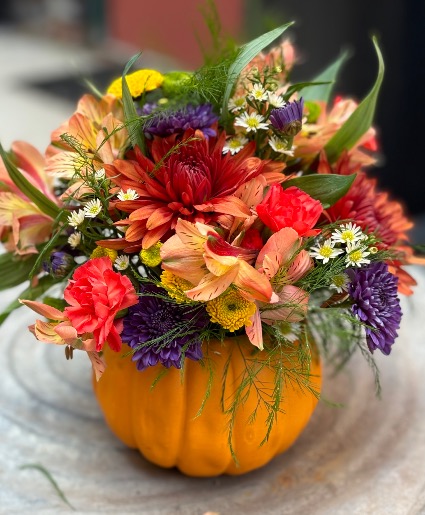 Classic ceramic pumpkin Fall