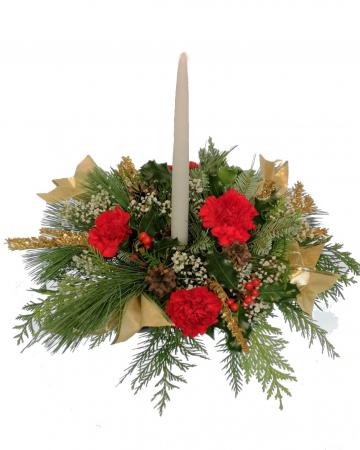 Classic Christmas Container Arrangement