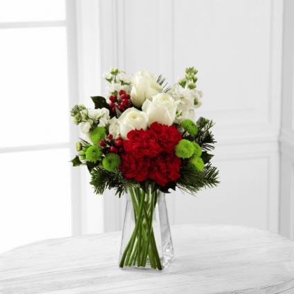 Classic Christmas Rose Bouquet Christmas 