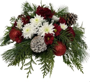 Classic Christmas Table Centerpiece