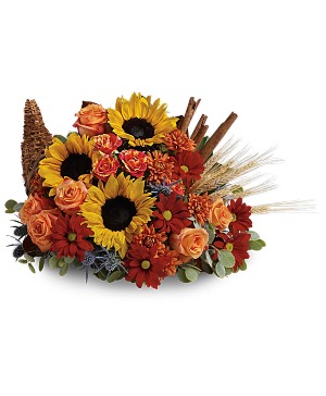 Classic Fall Cornucopia  