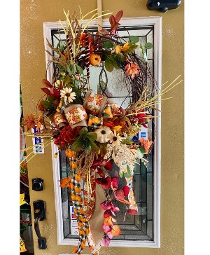 Classic harvest silk wreath Facebook/pre-order by August 31,2026