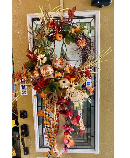Classic harvest silk wreath Facebook/pre-order by August 31,2026