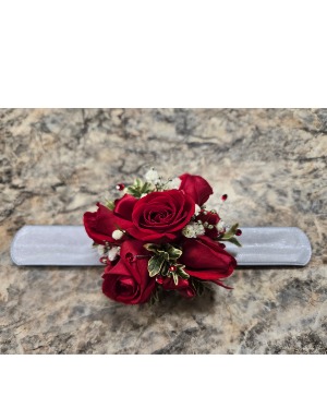 Keep It Classic Red Corsage