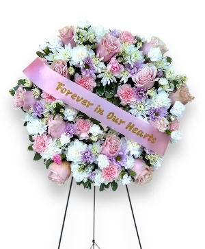 Pink and Lavender Standing Circle