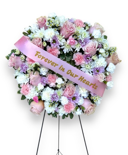Pink and Lavender Standing Circle