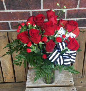 Classic Red Roses 