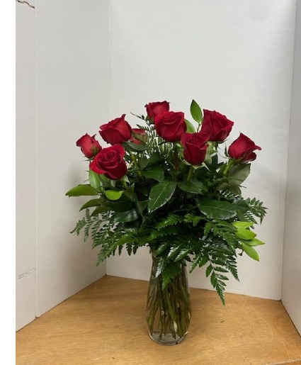 Timeless &Elegant Dz. Red Rose Bouquet Available in Red,White or pink