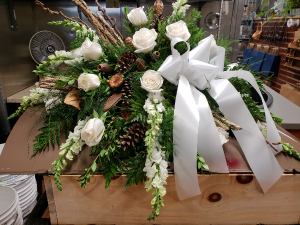 Classic Remembrance Casket Spray