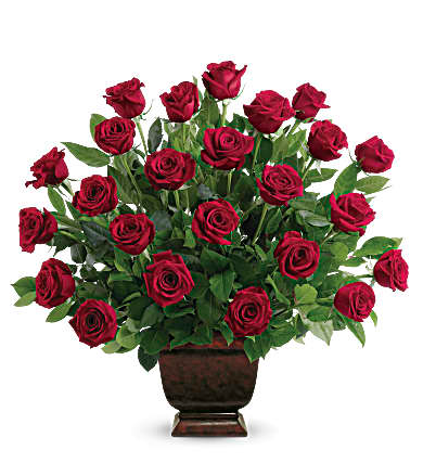 Classic Rose Tribute Sympathy Arrangement