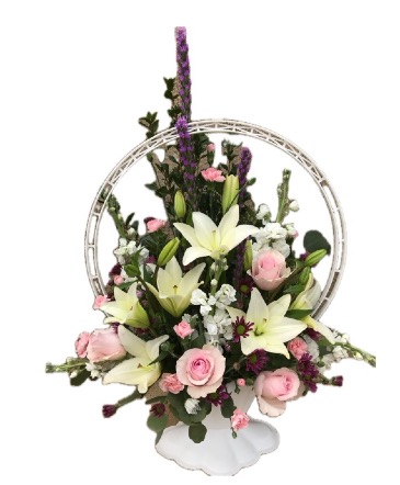 Classic Sympathy Basket  Fresh Arrangement  in Coleman, WI | COLEMAN FLORAL & GREENHOUSES