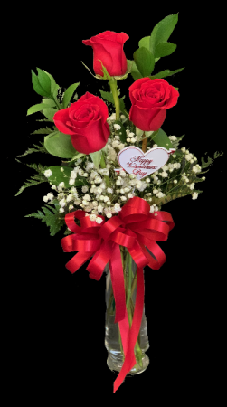 Classic Fiery Triple Valentine's Day