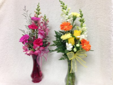 Classic Vase Arrangemnts Bud Vase Style Arrangement in Canon City, CO | TOUCH OF LOVE FLORIST AND WEDDINGS