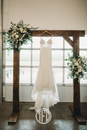 Classic White  Arch Florals
