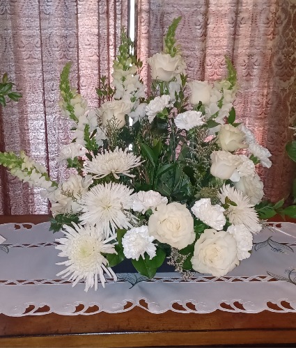 Classic White Urn Arrangement 