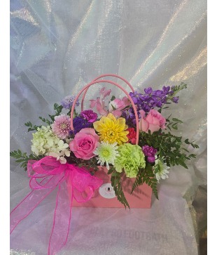 Classy Babe purse Flower Arrangement