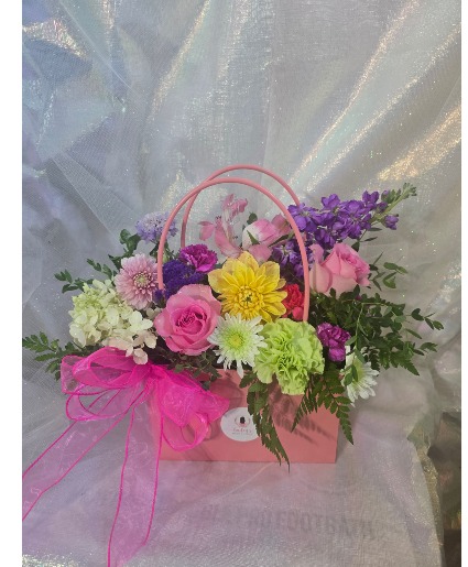 Classy Babe purse Flower Arrangement