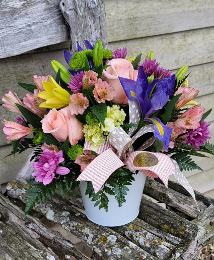 Springs Abundance Vase arrangement 