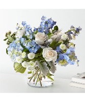 Clear Blue Skies Vase