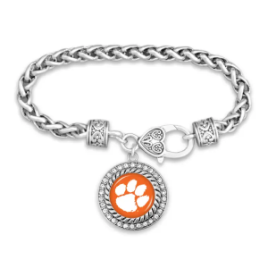 Clemson Toggle Bracelet 