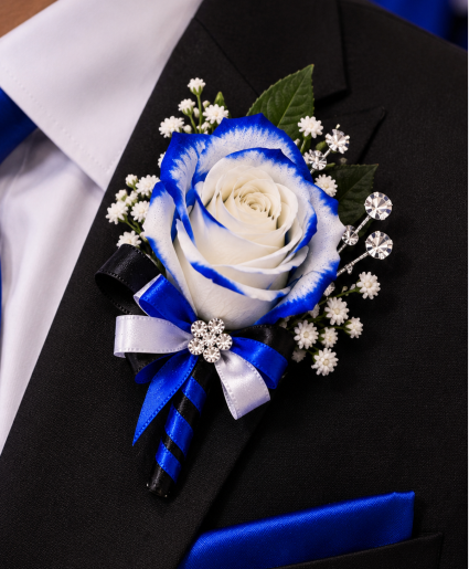 Clint Royal Rose Boutonniere Call Us for Faster Service & Daily Specials: (915) 303-8500 Text Us to Order Anytime: (915) 505-3708 Your trusted source for Flowers & Delivery in El Paso TX