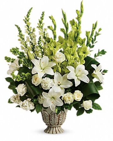 Clouds Of Heaven Bouquet Funeral Bouquet
