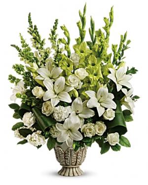 Clouds Of Heaven Bouquet sympathy arrangements