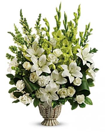 Clouds Of Heaven Bouquet sympathy arrangements