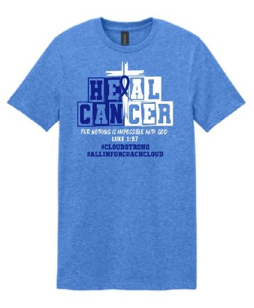 Coach Cloud Fundraiser Tshirt sale in Iota, LA | Sassy Frass Designs