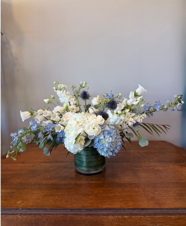 Coastal Cool Floral Arrangement in Darien, CT | Darien Flowers