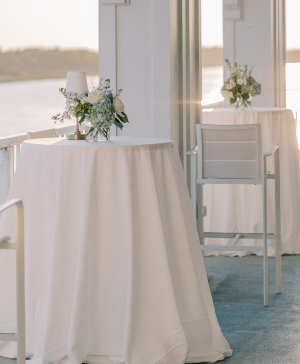 Cocktail Table Arrangements  Wedding 