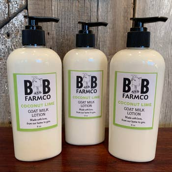 Coconut Lime Goat Milk Lotion