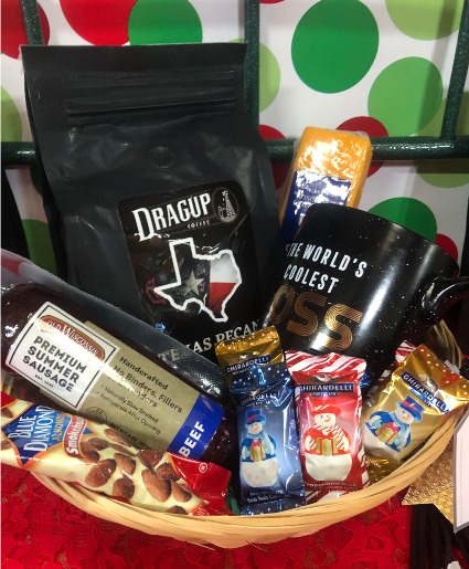 Coffee Lovers Basket Featuring Drag Up Coffee Coffee/ Gift Basket