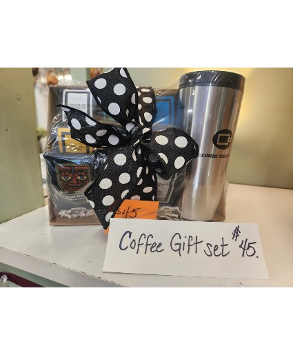 Coffee Break assorted coffees and tumbler gift set