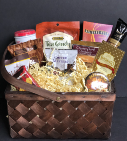 Coffee Lovers Basket Gift Basket