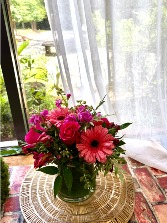 color me passionate Vase Arrangement