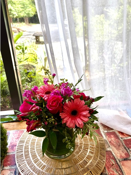 color me passionate Vase Arrangement