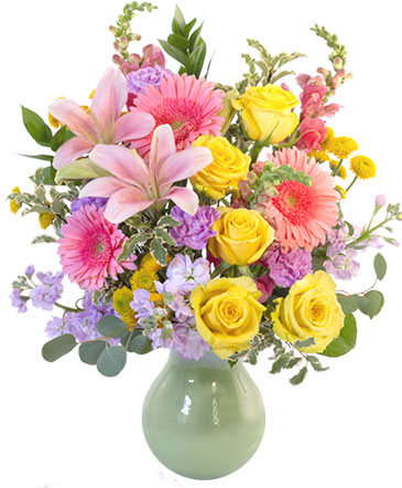 Colorful Array Flower Arrangement in Fenton, MI | FENTON FLOWERS & EVENTS