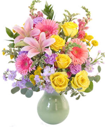 Colorful Array Vase Arrangement