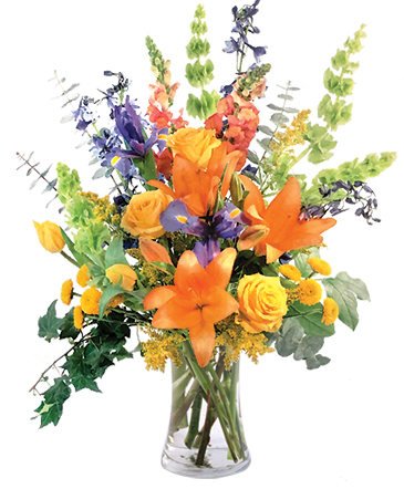 Colorful Balance Flower Arrangement in Riverside, CA | Willow Branch Florist of Riverside
